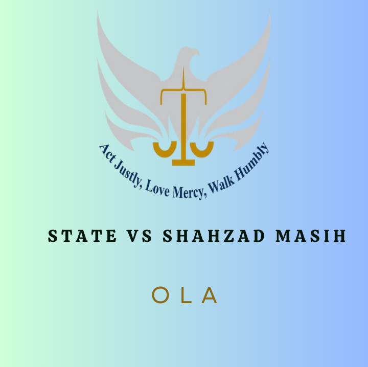 State vs. Shahzad Masih