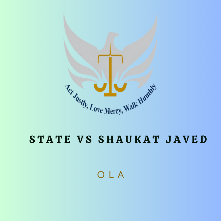State vs Shouqat Javaid